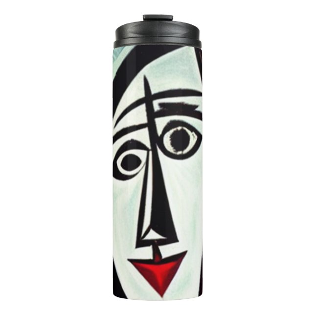 Termo Taza térmica de arte abstracto (Anverso)
