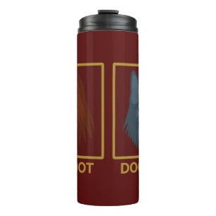 Termo Taza térmica de Bigfoot y Dogman