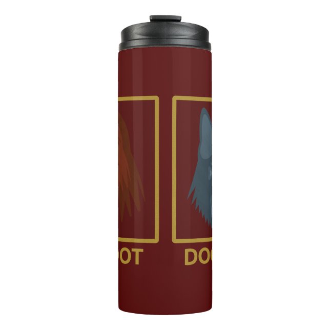 Termo Taza térmica de Bigfoot y Dogman (Anverso)