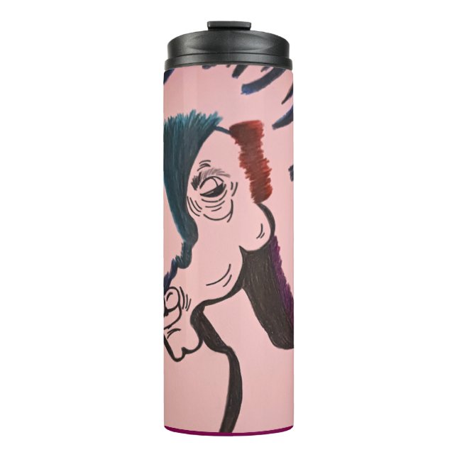 Termo Taza térmica de caballo mágico (Anverso)