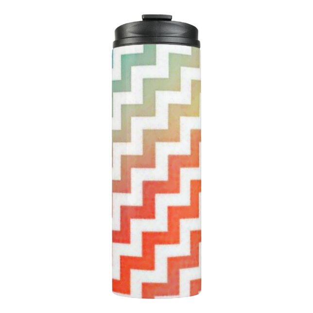 Termo Taza térmica de chevron pastel (Anverso)