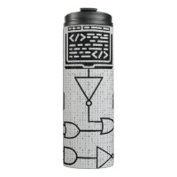Taza Térmica de Código Binario – Diseño de Tecnolo