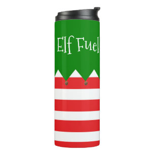 Termo Taza Térmica de Combustible de Elfo de Navidad