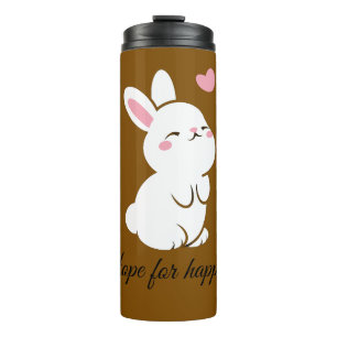 Termo Taza térmica de conejo lindo
