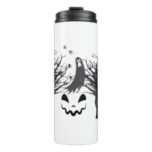 Termo Taza térmica de fantasma del bosque embrujado – Os