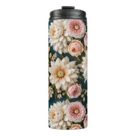 Termo Taza térmica de flores