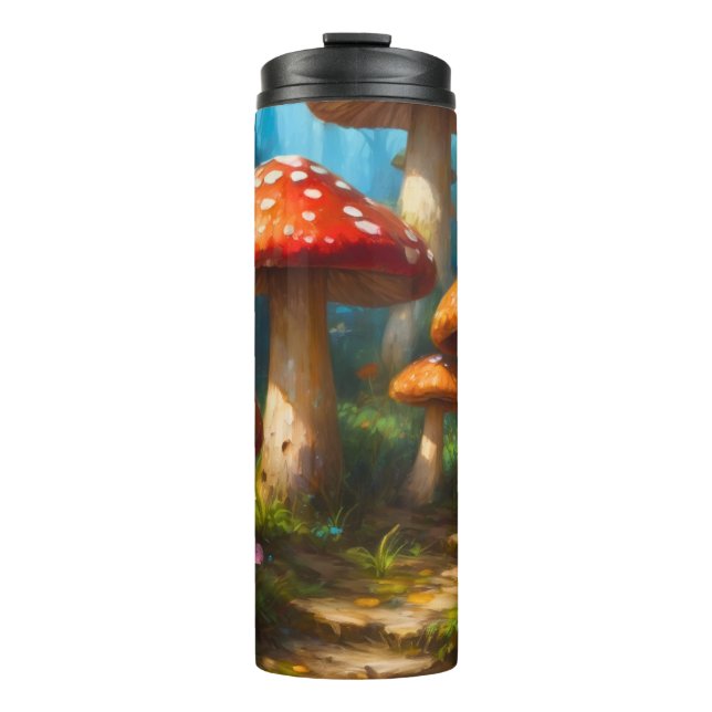 Termo Taza térmica de hongo de fantasía (Anverso)