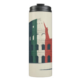 Termo Taza térmica de la bandera del Coliseo - Roma 