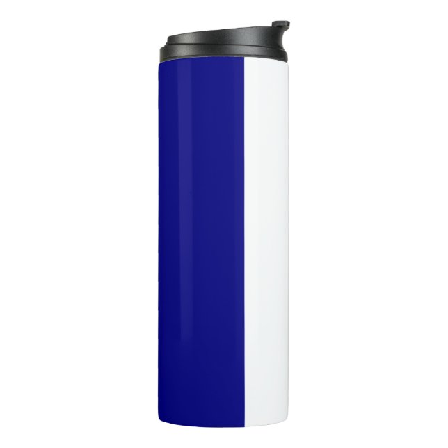 Termo Taza térmica de la bandera francesa (Rotado hacia la izquierda)