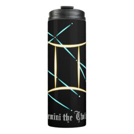 Termo Taza térmica de la constelación zodiacal Géminis