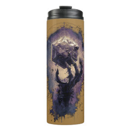 Termo Taza térmica de mano demoníaca de magia arcana