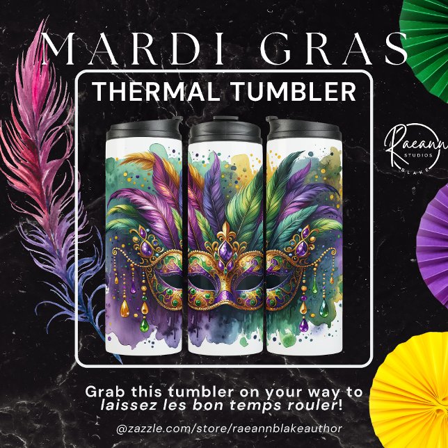 Termo Taza térmica de Mardi Gras (Subido por el creador)