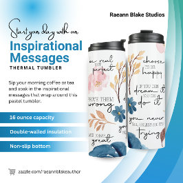 Termo Taza Térmica de Mensajes Inspiradores