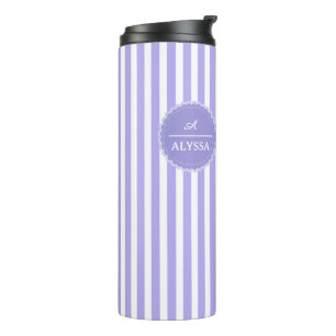 Termo Taza Térmica de Nombre Floral Personalizado