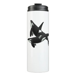 Termo Taza térmica de orca asesina