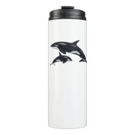 Termo Taza térmica de orca asesina