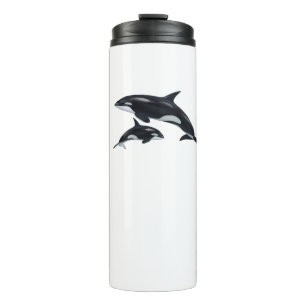 Termo Taza térmica de orca asesina