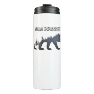 Termo Taza térmica de oso grizzly