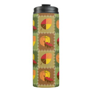 Termo Taza térmica de otoño Quilt