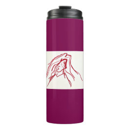 Termo Taza térmica de pintura rupestre