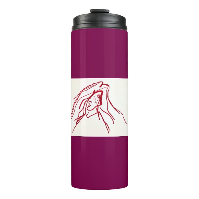 Termo Taza térmica de pintura rupestre (Anverso)