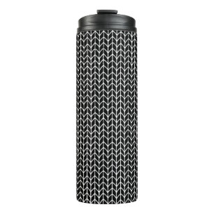 Termo Taza térmica de punto NEGRA