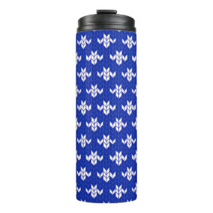 Termo Taza térmica de punto SCANDIA AZUL