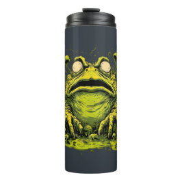 Termo Taza térmica de rana mutante tóxica espeluznante