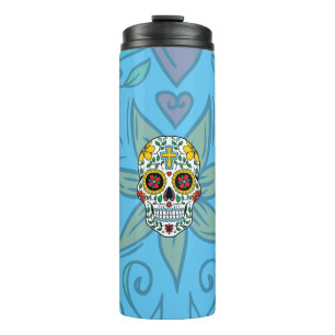 Termo Taza térmica de Sugar Skull Cinco De Mayo