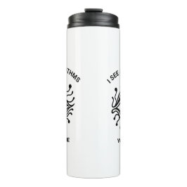 Termo Taza térmica de tecnología personalizada con texto