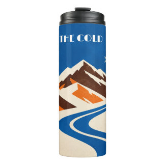 Termo Taza térmica de viaje térmica retro alpina Chase t