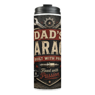 Termo Taza térmica del garaje de papá para mecánicos y a