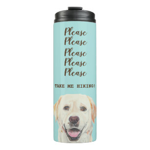 Termo Taza térmica divertida de Labrador Retriever