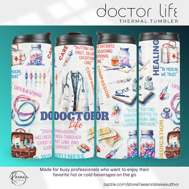 Termo Taza térmica Doctor Life (Subido por el creador)
