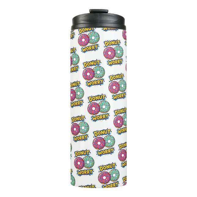 Termo Taza térmica Donut Worry (Anverso)