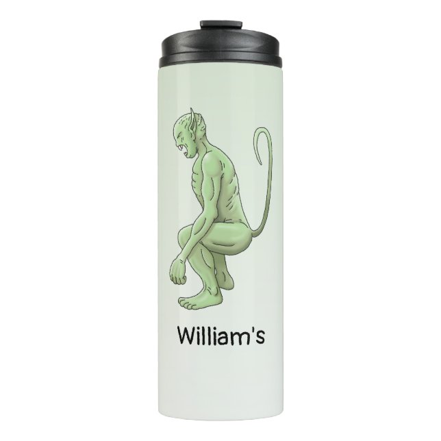 Termo Taza térmica duende verde (Anverso)