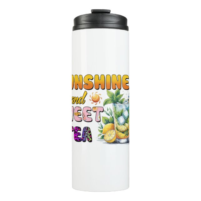 Termo Taza térmica dulce de sol aislada (Anverso)