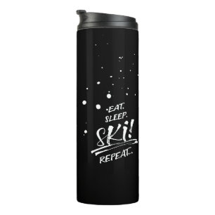 Termo Taza térmica Eat Sleep Ski Repeat