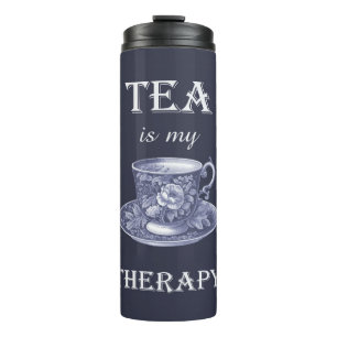 Termo Taza térmica 'El té es mi terapia'