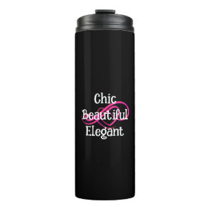 Termo Taza térmica elegante, hermosa y elegante