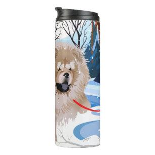 Termo Taza térmica Fawn/Cinnamon Chow SOBRE EL RÍO