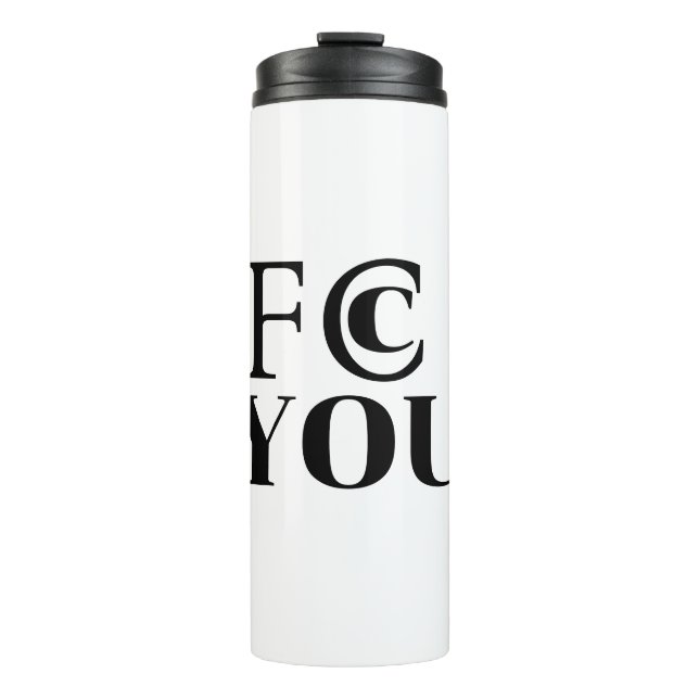 Termo Taza térmica FCC YOU (Anverso)