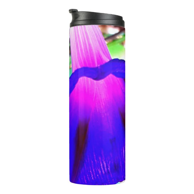 Termo Taza térmica floral (Rotado hacia la derecha)