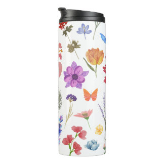 Termo Taza térmica floral botánica