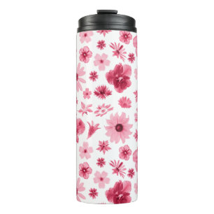 Termo taza térmica flowers