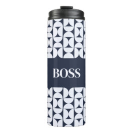 Termo Taza térmica geométrica moderna personalizada