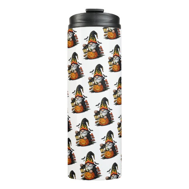 Termo Taza térmica Gnome de Halloween (Anverso)