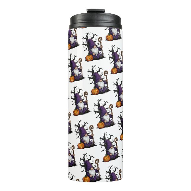 Termo Taza térmica Gnome de Halloween (Anverso)