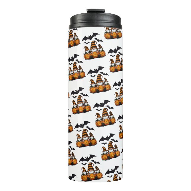 Termo Taza térmica Gnome de Halloween (Anverso)