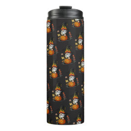 Termo Taza térmica Gnome de Halloween